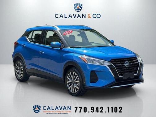 Electric Blue Metallic 2024 Nissan Kicks SV