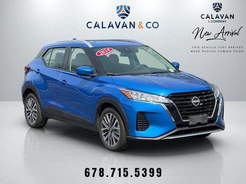 Electric Blue Metallic 2024 Nissan Kicks SV