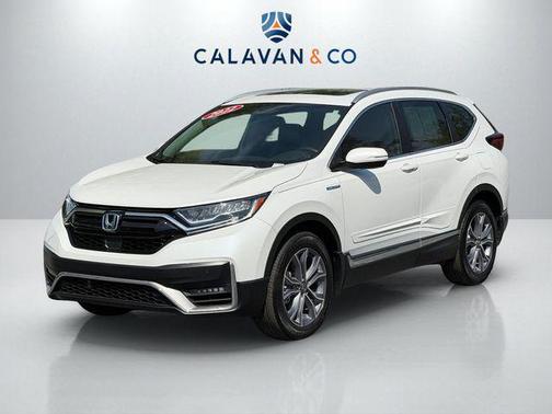 White 2022 Honda CR-V Hybrid Touring