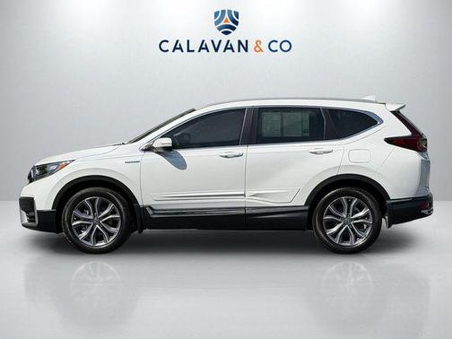 White 2022 Honda CR-V Hybrid Touring