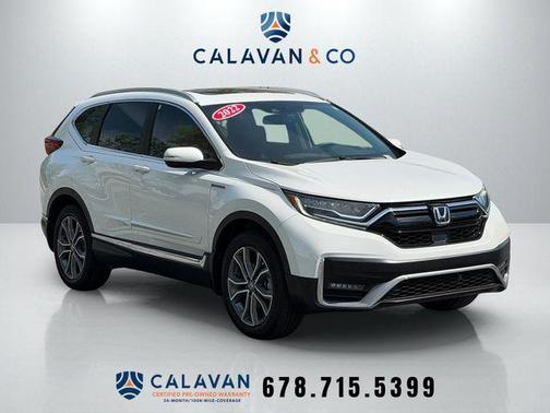 White 2022 Honda CR-V Hybrid Touring