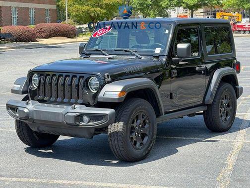Black Clearcoat 2022 Jeep Wrangler Willys