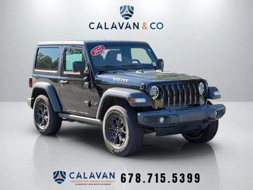 Black Clearcoat 2022 Jeep Wrangler Willys