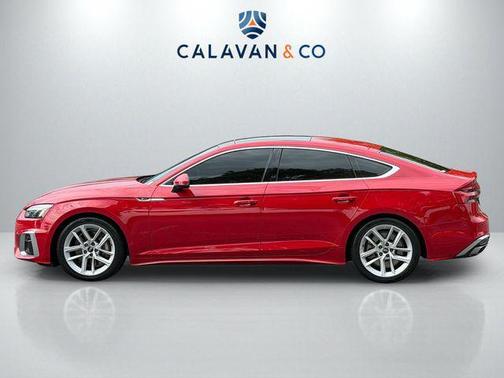 Progressive Red Metallic 2024 Audi A5 Sportback 45 S Line Premium Plus