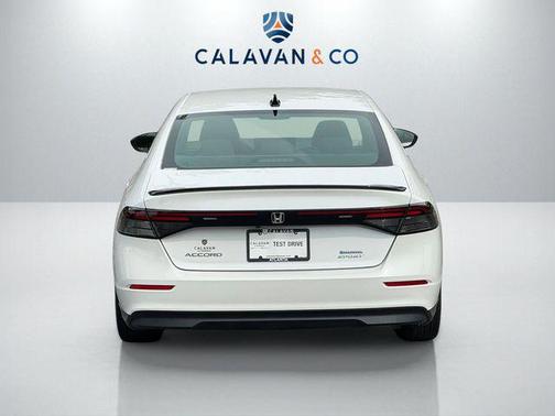 White 2023 Honda Accord Hybrid Sport