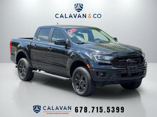 Shadow Black 2022 Ford Ranger LARIAT