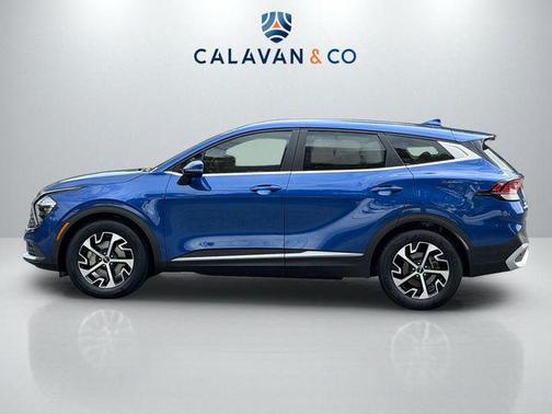 Sapphire Blue 2023 Kia Sportage EX