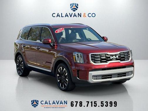 Dawning Red 2023 Kia Telluride SX