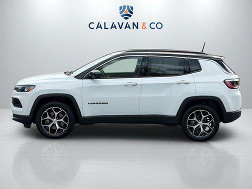 Bright White Clearcoat 2024 Jeep Compass Limited