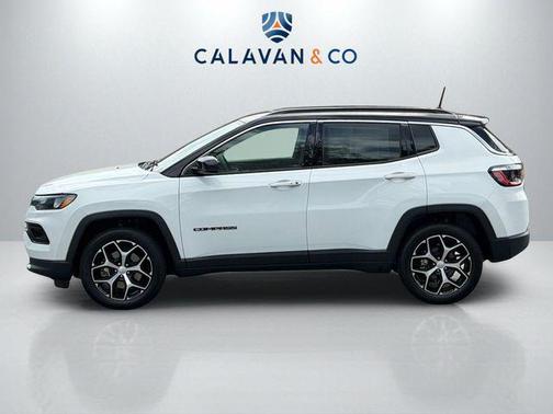 Bright White Clearcoat 2024 Jeep Compass Limited
