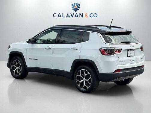 Bright White Clearcoat 2024 Jeep Compass Limited