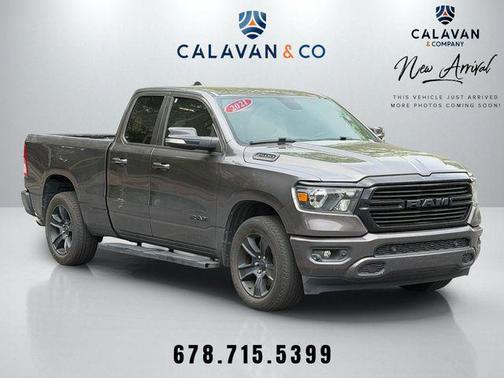 Granite Crystal Metallic Clearcoat 2021 RAM 1500 Big Horn/Lone Star