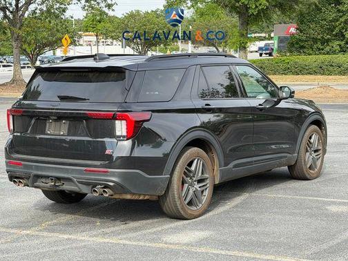 Black Metallic 2025 Ford Explorer ST