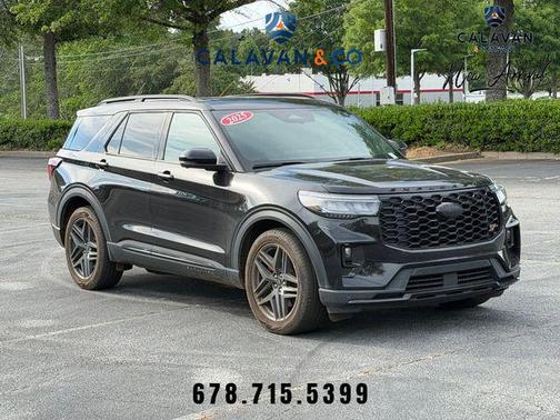 Black Metallic 2025 Ford Explorer ST