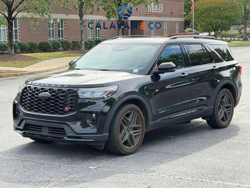 Black Metallic 2025 Ford Explorer ST