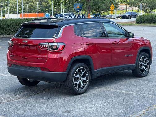 Red Hot Pearlcoat 2025 Jeep Compass Limited