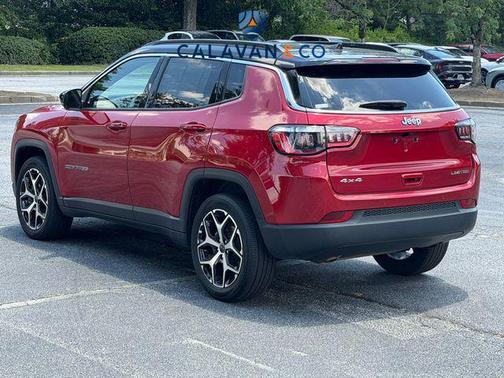 Red Hot Pearlcoat 2025 Jeep Compass Limited