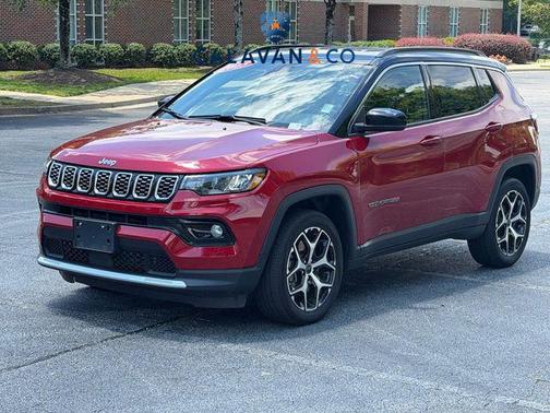 Red Hot Pearlcoat 2025 Jeep Compass Limited