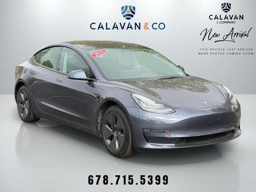Silver 2022 Tesla Model 3 Long Range