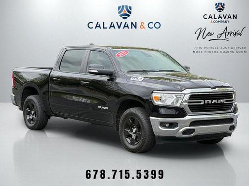 Diamond Black Crystal Pearlcoat 2021 RAM 1500 Big Horn/Lone Star
