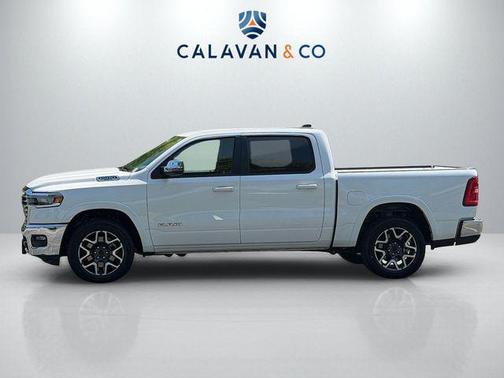 Bright White Clearcoat 2025 RAM 1500 Laramie