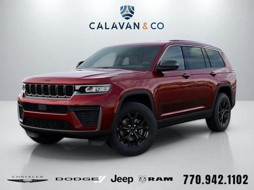 Velvet Red Pearlcoat 2026 Jeep Grand Cherokee L Altitude