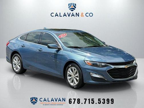 Lakeshore Blue Metallic 2024 Chevrolet Malibu FWD 1LT