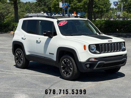 Alpine White Clearcoat 2023 Jeep Renegade Upland