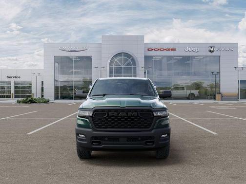 Serrano Green Metallic 2026 RAM 1500 Warlock Crew Cab 4x4 5'7' Box