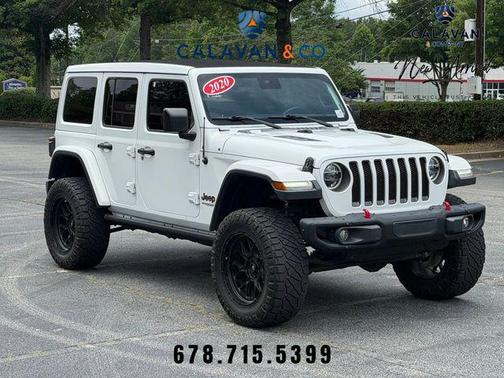 Bright White Clearcoat 2020 Jeep Wrangler Unlimited Rubicon