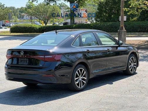 Black 2025 Volkswagen Jetta 1.5T SE