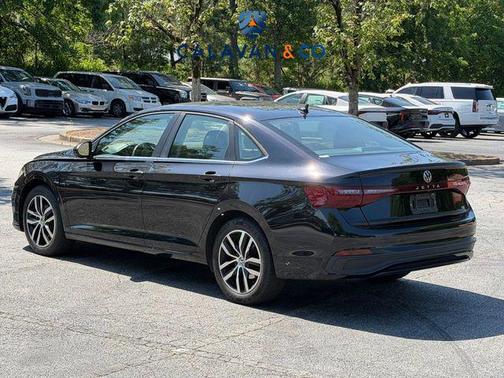 Black 2025 Volkswagen Jetta 1.5T SE