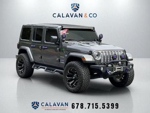 Granite Crystal Metallic Clearcoat 2022 Jeep Wrangler Unlimited Sahara