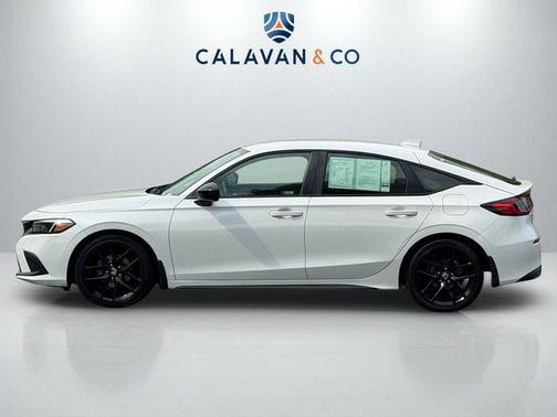 White 2023 Honda Civic Sport