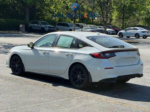 White 2023 Honda Civic Sport