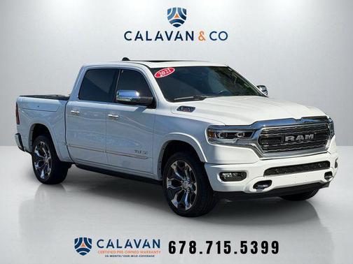 Bright White Clearcoat 2021 RAM 1500 Limited