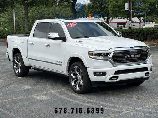 Bright White Clearcoat 2021 RAM 1500 Limited