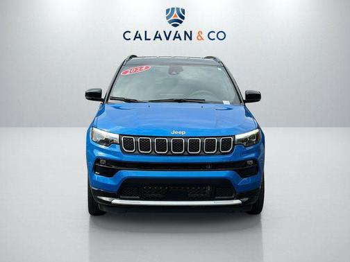 Hydro Blue Pearlcoat 2024 Jeep Compass Limited