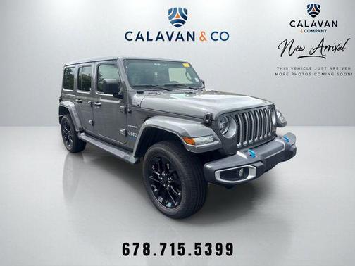Sting-Gray Clearcoat 2022 Jeep Wrangler Unlimited 4xe Sahara