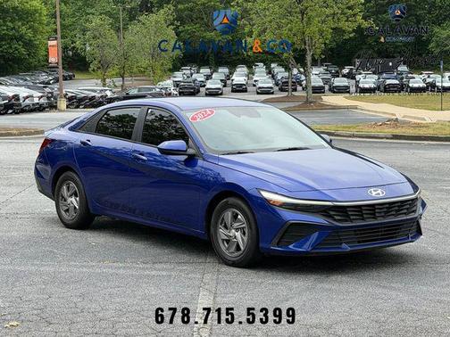 Intense Blue 2024 Hyundai ELANTRA SE