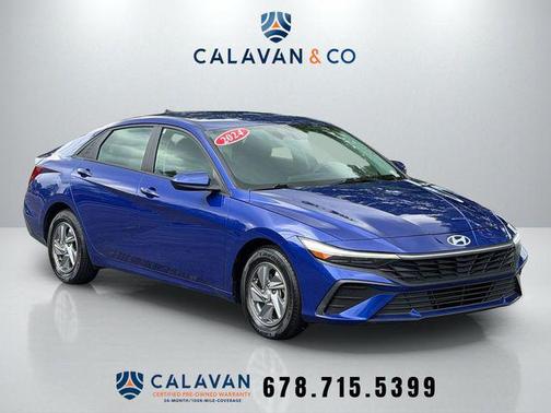 Intense Blue 2024 Hyundai ELANTRA SE