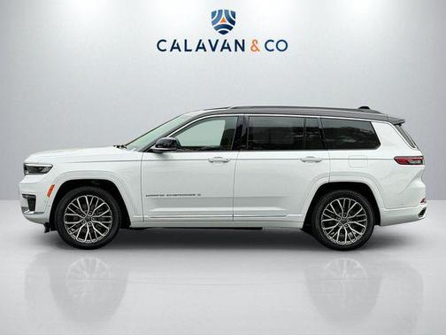 Bright White Clearcoat 2024 Jeep Grand Cherokee L Summit Reserve
