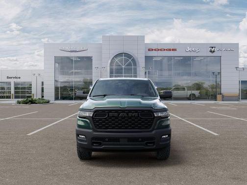 Serrano Green Metallic 2026 RAM 1500 Warlock Crew Cab 4x4 5'7' Box