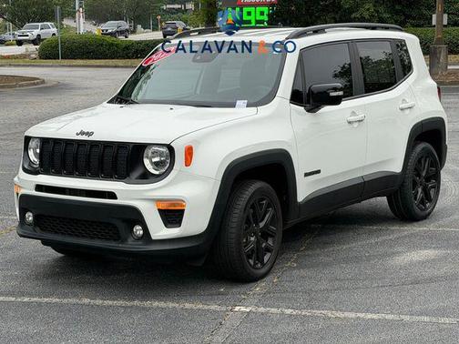 Alpine White Clearcoat 2023 Jeep Renegade Altitude