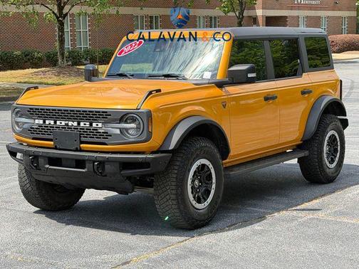 Orange Metallic 2022 Ford Bronco Badlands
