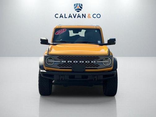 Orange Metallic 2022 Ford Bronco Badlands