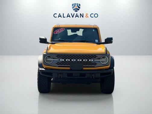 Orange Metallic 2022 Ford Bronco Badlands