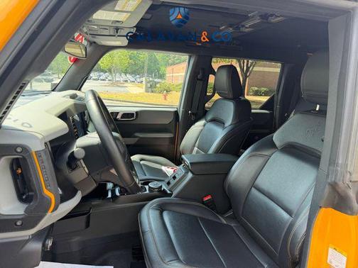 Orange Metallic 2022 Ford Bronco Badlands