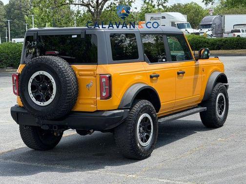 Orange Metallic 2022 Ford Bronco Badlands