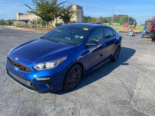 Deep Sea Blue 2021 Kia Forte GT-Line